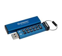 Kingston IronKey Keypad 200 Clé USB Type-A à chiffrement matériel FIPS 140-3 niveau 3 (en attente) avec chiffrement matériel XTS-AES 256 bits - IKKP200/128GB