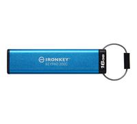 Kingston IronKey Keypad 200C - Clé USB - chiffré - FIPS 140-3 Level 3 - 16 Go - USB-C 3.2 Gen 1