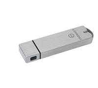 Kingston IronKey S1000 Clé USB Chiffrée 16Go Puce de chiffrement embarquée et FIPS 140-2 Niveau 3 Certifié - IKS1000B/16GB