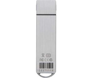 Kingston IronKey S1000 Clé USB Chiffrée 8Go Puce de chiffrement embarquée et FIPS 140-2 Niveau 3 Certifié - IKS1000B/8GB