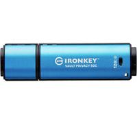Kingston IronKey Vault Privacy 50 Series Clé USB 128 GB bleu IKVP50C/128GB USB-C®
