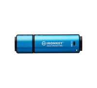 Kingston IronKey Vault Privacy 50C 64 Go USB-C : Clé USB 3.2 Gen 1, Chiffrement AES-256 XTS, FIPS 197, Protection BadUSB et Force Brute, IPX8, Compatible Windows/macOS