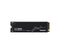 Kingston KC3000 1To SSD M.2 2280 PCIe 4.0 NVMe 3D TLC - Lecture 7000Mo/s, Ecriture 6000Mo/s, Radiateur, Contrôleur Phison E18