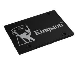 Kingston KC600 Desktop/Notebook Upgrade Kit - SSD - chiffré - 1.024 To - interne - 2.5" - SATA 6Gb/s - 256-bit AES-XTS - TCG Opal Encryption, Self-Encrypting Drive (SED)