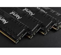 Kingston FURY Renegade - DDR4 - module - 8 Go - DIMM 288 broches - 3200 MT/s / PC4-25600 - CL16 - 1.2 V - mémoire sans tampon - non ECC - noir Noir G