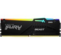 Kingston Technology FURY Beast 128 Go 5200 MT/s DDR5 CL40 DIMM (Kits de 4) RGB XMP