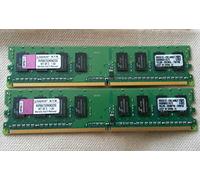 Kingston KVR667D2N5K2/2G Mémoire RAM DDR2 667 2 Go KVR + CL5 Kit2