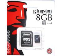 Kingston Micro SD 8 GB MICROSD Class 4 SDHC Carte Par Memoire Carte Smartphone