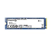 Kingston NV3 NVMe PCIe 4.0 Internal SSD 4TB M.2 2280-SNV3S/4000G