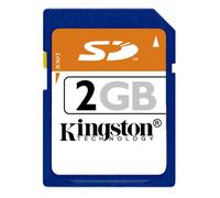 Kingston SD/2gbkr - Carte mémoire SecureDigital de 2 Go