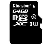 Kingston - SDC10G2 - Carte MicroSD - 64 Go - Adaptateur SD