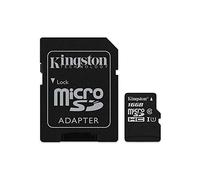 Kingston - SDC4/16GB - Carte Micro SDHC - Classe 4 - 16 Go avec Adaptateur