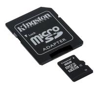 Kingston - SDC4/8GB - Carte Micro SDHC 8 Go (Classe 4) - Adaptateur SD