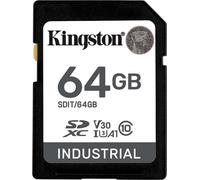 Kingston SDIT/64GB Carte SD 64GB Kingston SDXC Industrial -40C à 85C au détail