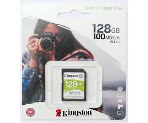 Kingston Sds2/128gb Toile Sélectionnez Plus SDXC Carte Class10 UHS-I 100MB/S