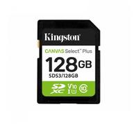 KINGSTON SDS3128GB Mémoire SDXC 128GB C10 UHS-I U1 V10 Canvas Select Plus