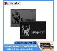 Kingston SSD KC600 512GB 256GB 1TB 2TB A400 120GB 240GB 480GB 960GB SATA III 2.5 disque SSD interne disque dur HD SSD
