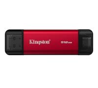 Kingston SSD portable 512GB Double USB‑A/C – USB 3.2 Gen 2, jusqu'à 1050 MB/s