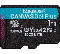 Kingston Technology 1TB microSDXC Canvas Go Plus Gen4 200R A2 U3 paquet unique sans ADP
