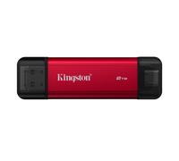 Kingston SSD Portable à Double connecteu 2To Dual USB-A/C Jusqu’à 1 050 Mo/s en Lecture USB 3.2 Gen 2 - SPSD/2TB