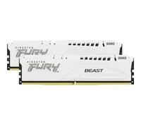 Kingston Technology 64GB 6000MT/s DDR5 CL40 DIMM FURY Beast- module de mémoire Blanc G