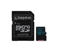 Kingston Technology Canvas Go! 64 Go MicroSDXC UHS-I Classe 10