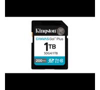 Kingston Carte mémoire SDXC Canvas Go Plus Gen4 200 Mo/s C10 UHS-I U3 V30 1 To