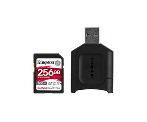 Kingston Technology Canvas React Plus 256 Go SD UHS-II Classe 10