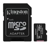 Kingston Technology Canvas Select Carte micSDXC Plus 100R A1 C10 de 256 Go + ADP