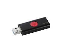 Kingston Technology DataTraveler 106 lecteur USB flash 64 Go USB Type-A 3.2 Gen 1 (3.1 Gen 1) Noir, Rouge