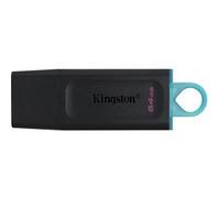 Kingston Technology DataTraveler ® Exodia (Noir et Turquoise) - 2 unités - Clé USB 3.2 G