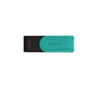 Kingston Technology DataTraveler Exodia S 128GB USB 3.2 Gen 1 Type-A Noir/Turquoise - Compatible Windows/macOS/Linux/ChromeOS - Format Pivotant