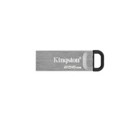 Kingston Technology DataTraveler Kyson DTKN/256GB - Clé USB 256Go USB 3.2 Gen 1 Type-A, Lecture 200Mo/s, Écriture 60Mo/s, Argent, Compatible Windows/macOS/Linux