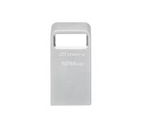 Kingston DataTraveler® Micro Clé USB au détail 128 GB argent DTMC3G2/128GB USB 3.1 (Gen 1)