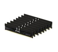 Kingston FURY Renegade Pro - DDR5 - kit - 128 Go - DIMM 288 broches - 6400 MHz / PC5-51200 - CL32 - 1.4 V - mémoire enregistré - on-die ECC - noir