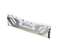 Kingston FURY Renegade DDR5 Argent/Blanc XMP 24Go 8400MT/s CL40 CUDIMM Mémoire pour PC de Gamer Module Simple - KF584CU40RW-24