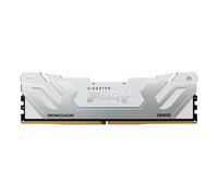 Kingston FURY Renegade DDR5 Argent/Blanc XMP 24Go 8800MT/s CL42 CUDIMM Mémoire pour PC de Gamer Module Simple - KF588CU42RW-24
