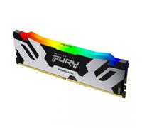 Kingston FURY Renegade DDR5 RGB Argent/Noir XMP 48Go 6000MT/s CL32 DIMM Mémoire pour PC de Gamer Module Simple - KF560C16RSA-48
