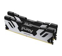 Kingston FURY Renegade Silver - DDR5 - kit - 48 Go: 2 x 24 Go - DIMM 288 broches - 6400 MT/s / PC5-51200 - CL32 - 1.4 V - mémoire sans tampon - on-die ECC