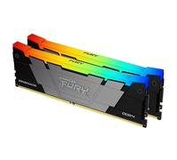 Kingston FURY Renegade RGB 64Go 3200MT/s DDR4 CL16 DIMM (Kit de 2) Mémoire pour PC de Game - KF432C16RB2AK2/64