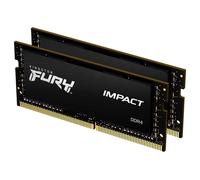 Kingston Technology FURY 64GB 3200MT/s DDR4 CL20 SODIMM (Kit of 2) Impact