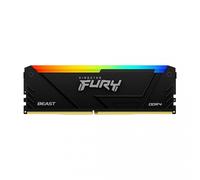 Mémoire RAM - KINGSTON - FURY Beast - RGB - 16 Go - DDR4 - 3200 MHz CL16 - (KF432C16BB2A/16)