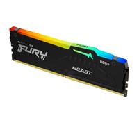 Mémoire RAM - KINGSTON - FURY Beast - 16Go - DDR5 - 6000MT/s CL36 RGB