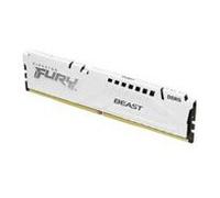 Kingston FURY Beast Blanc DDR5 32Go (2x16Go) 5200MT/s CL40 DIMM Mémoire pour PC de Gamer Kit de 2 Intel XMP - KF552C40BWK2-32