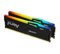 Kingston Technology FURY Beast 32 Go 5600 MT/s DDR5 CL36 DIMM (Kits de 2) RGB
