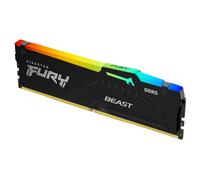 Kingston FURY Beast - DDR5 - module - 32 Go - DIMM 288 broches - 2800 MHz / PC5-44800 - CL36 - 1.25 V - mémoire sans tampon - on-die ECC - noir