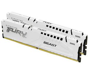 Kingston Technology FURY Beast 64 Go 5600 MT/s DDR5 CL36 DIMM (Kits de 2) White EXPO