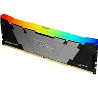 Kingston FURY Renegade RGB - DDR4 - module - 8 Go - DIMM 288 broches - 3600 MHz / PC4-28800 - CL16 - 1.35 V - mémoire sans tampon - non ECC - noir