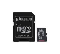 Kingston Technology Industrial MicroSDHC 16Go UHS-I Classe 10 (U3/V30/A1) FAT32 -40°C à 85°C avec adaptateur SD - SDCIT2/16GB