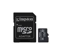 Kingston Technology Industrial MicroSDHC 8Go UHS-I U3 V30 A1 Classe 10 FAT32 -40°C à 85°C (SDCIT2/8GB) avec adaptateur SD